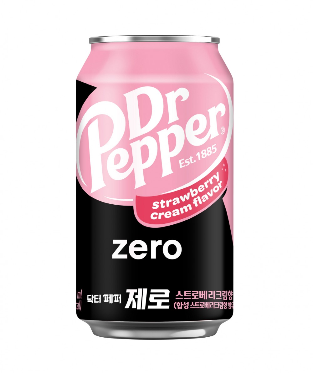 코카-콜라사 닥터페퍼, ‘닥터페퍼 제로 스트로베리크림향’ 선보여