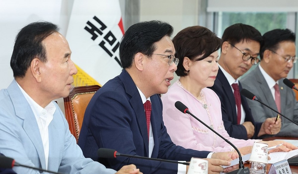 발언하는 송언석 비대위원장(사진=연합뉴스)