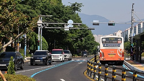 창원에 도입된 버스전용차로(자료사진=연합뉴스)