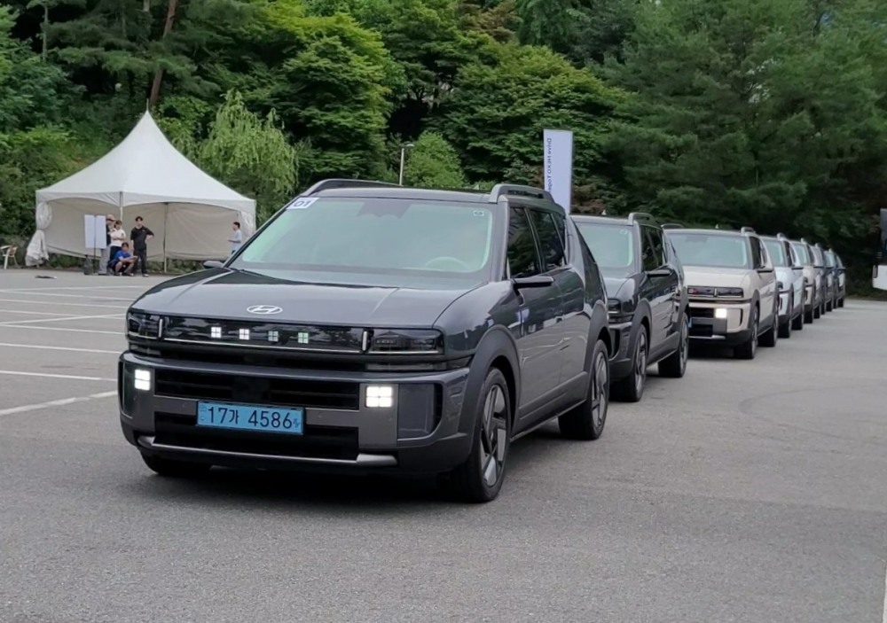 6일(일) 춘천에서 개최된 ‘Drive NEXO Together’ 행사의 모습.(사진=현대자동차)