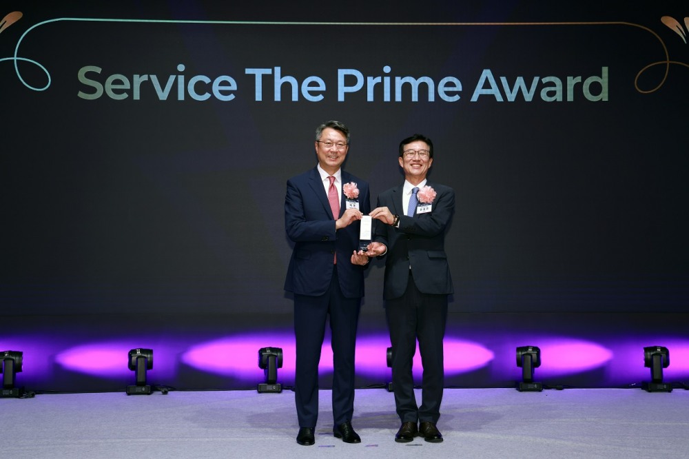 롯데관광개발 백현 대표, 한국서비스대상 최고경영자상 수상