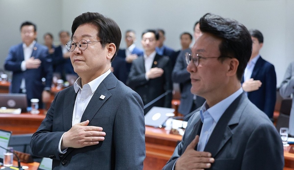 이재명 대통령과 김민석 국무총리(사진=연합뉴스)