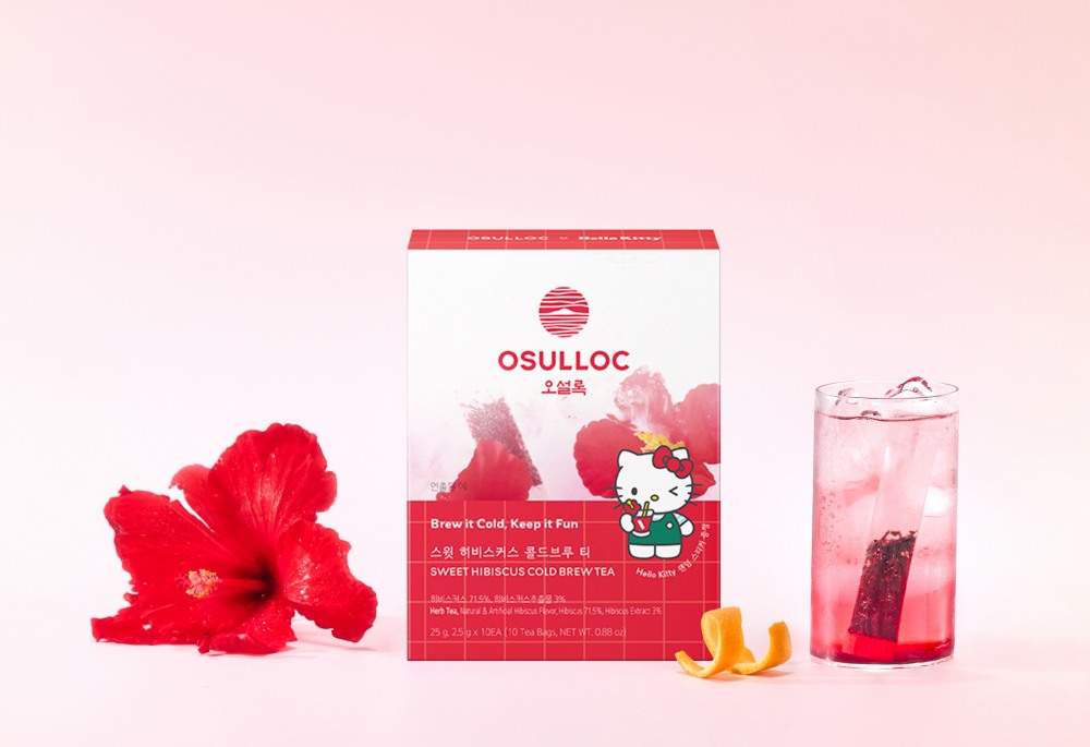 오설록, 헬로키티 컬래버 에디션 선보여