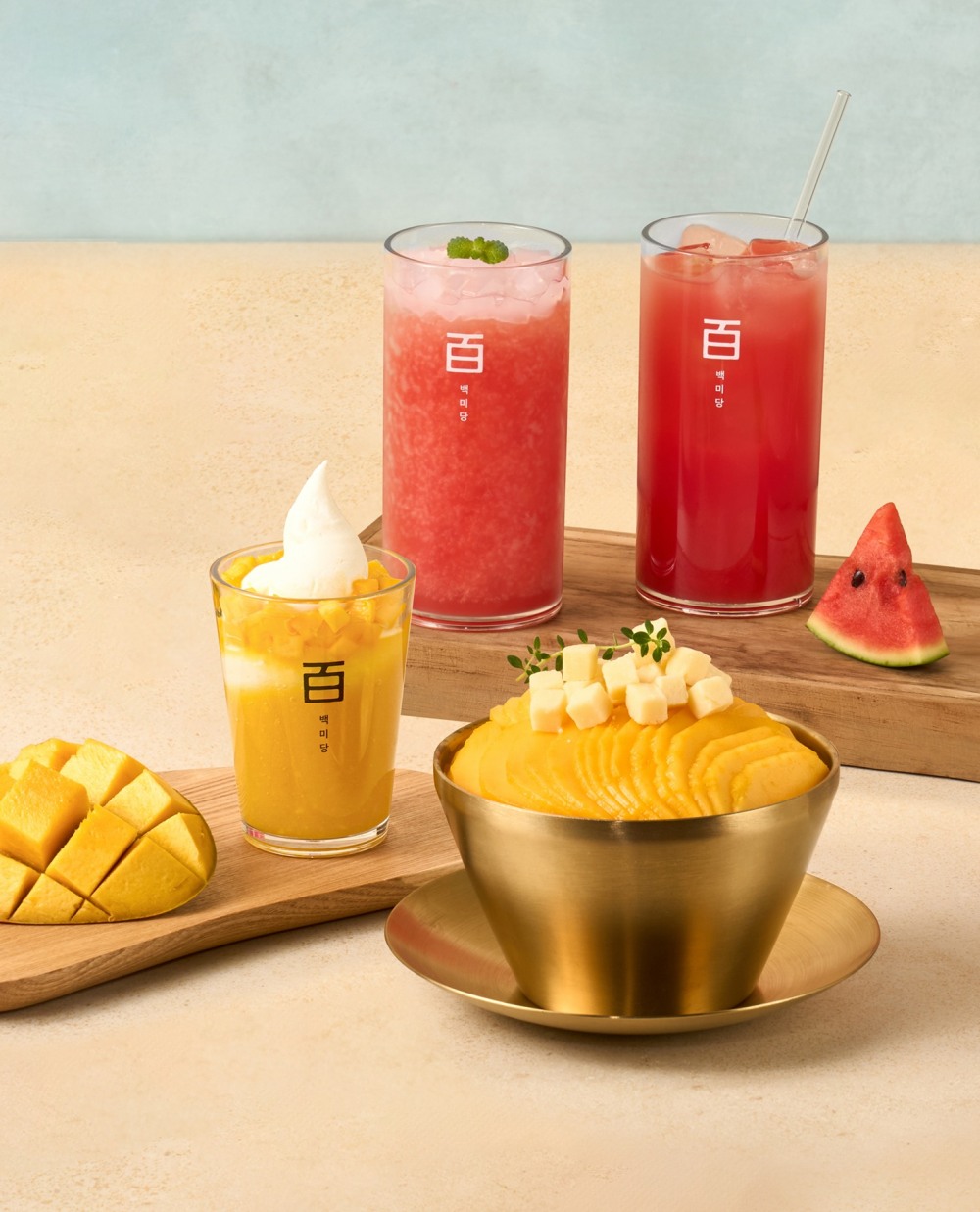 백미당, ‘여름 과일 시리즈’ 4종 선보여