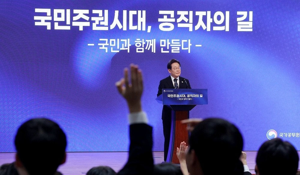 질문 받는 이재명 대통령(사진=연합뉴스)