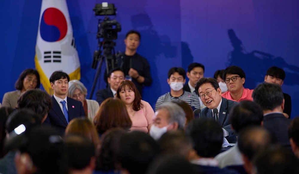 이재명 대통령, 충청 타운홀 미팅(사진=연합뉴스)