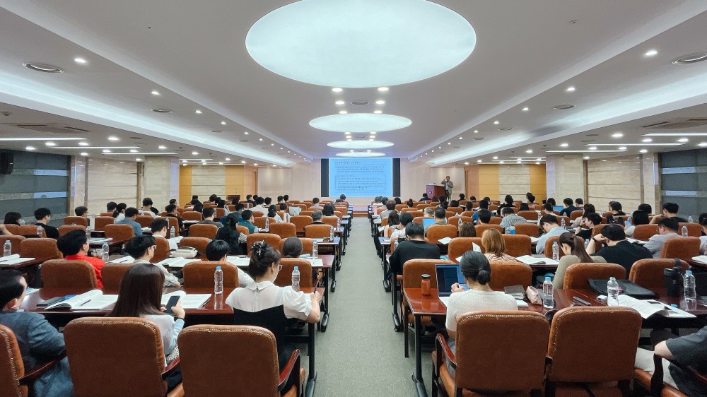 협력업체 임직원 대상 상호협력교육 진행 사진. (사진=DL건설)