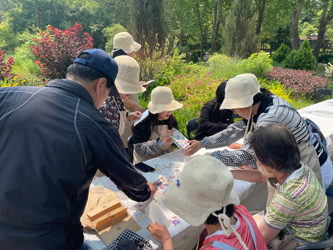 건국대병원 문연실 교수, ‘느슨한 가드닝’ 프로그램 운영