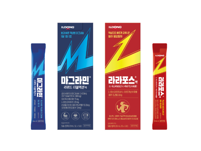 일동제약, 효과 빠른 액상 ‘마그네슘·아르기닌’ 신제품 출시