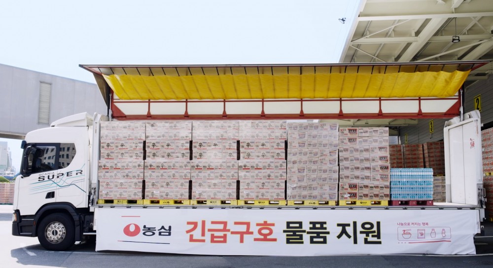 농심, 중부권 호우 피해지역에 이머전시 푸드팩 지원한다