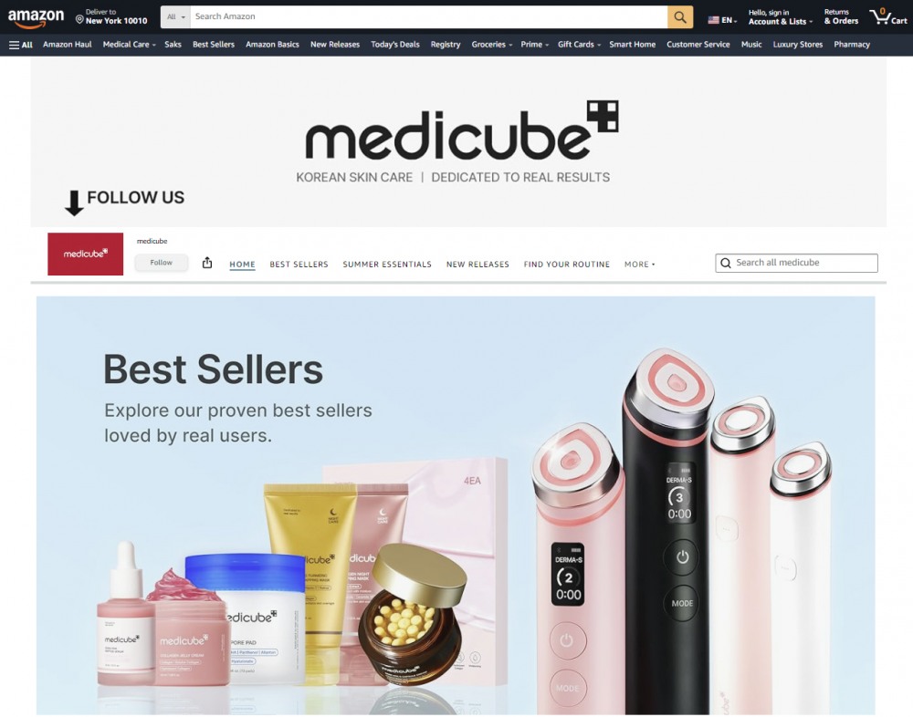 에이피알, 미국 아마존 프라임 데이 기간 매출액 300억 돌파