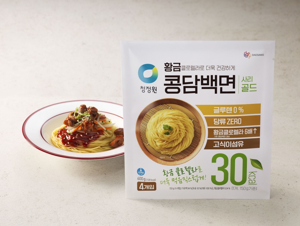 대상㈜ 청정원, ‘콩담백면 골드’ 선보여