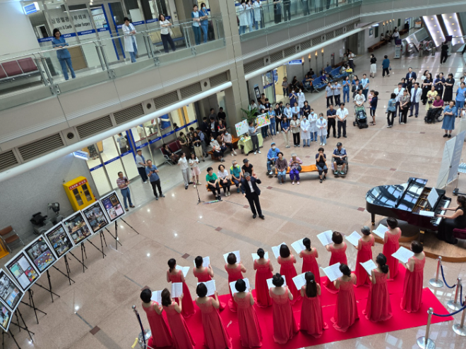 건보공단 일산병원, 환자·보호자 위한 ‘힐링 콘서트’ 개최