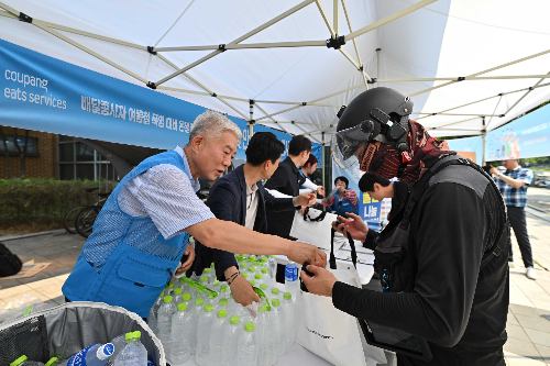 쿠팡이츠서비스, 여름철 온열질환 예방 캠페인 진행