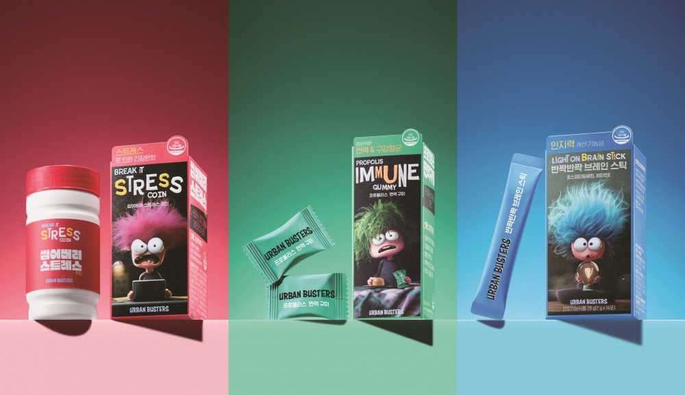 LG생활건강, 건기식 브랜드 ‘어반버스터즈’ 선보여