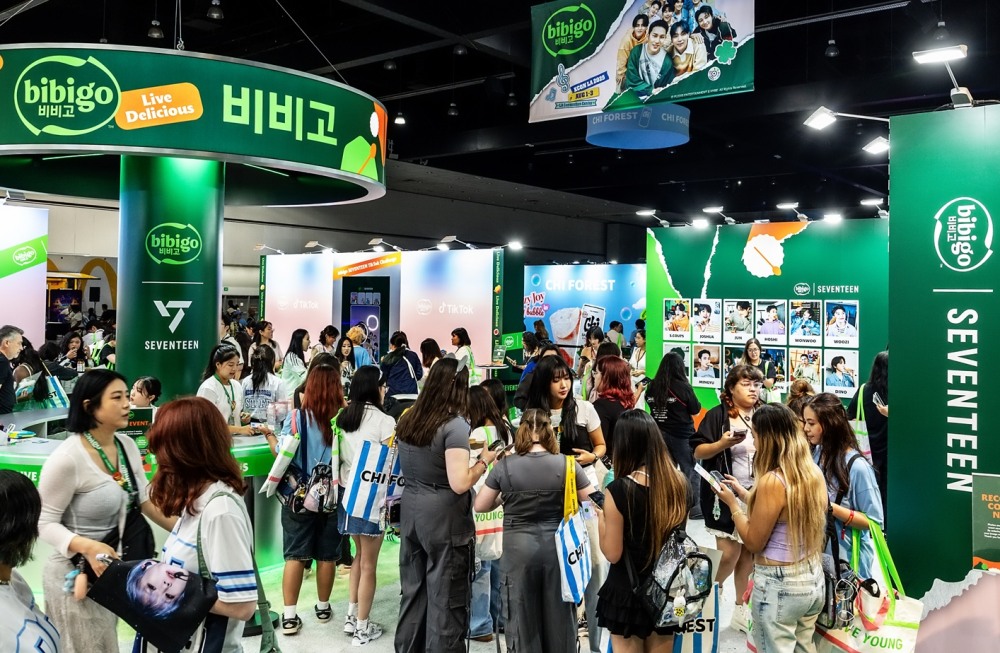 CJ제일제당 비비고, ‘KCON LA 2025’에서 비비고 부스 운영