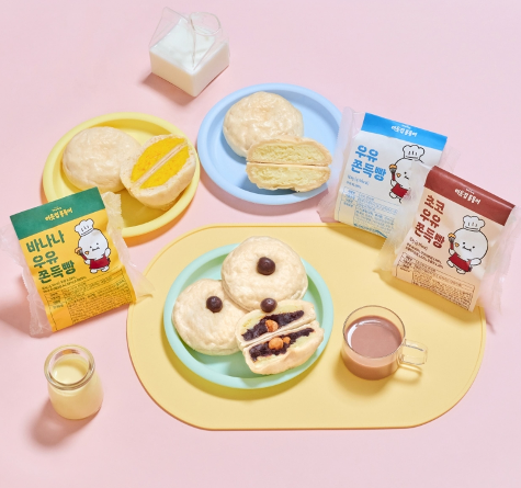 SSG닷컴, ‘이웃집 통통이’ 쫀득빵 3종 선보여