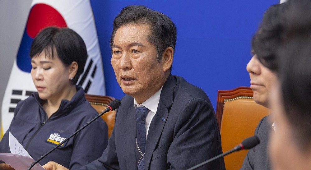 최고위원회에서 발언하는 정청래 대표(사진=연합뉴스)