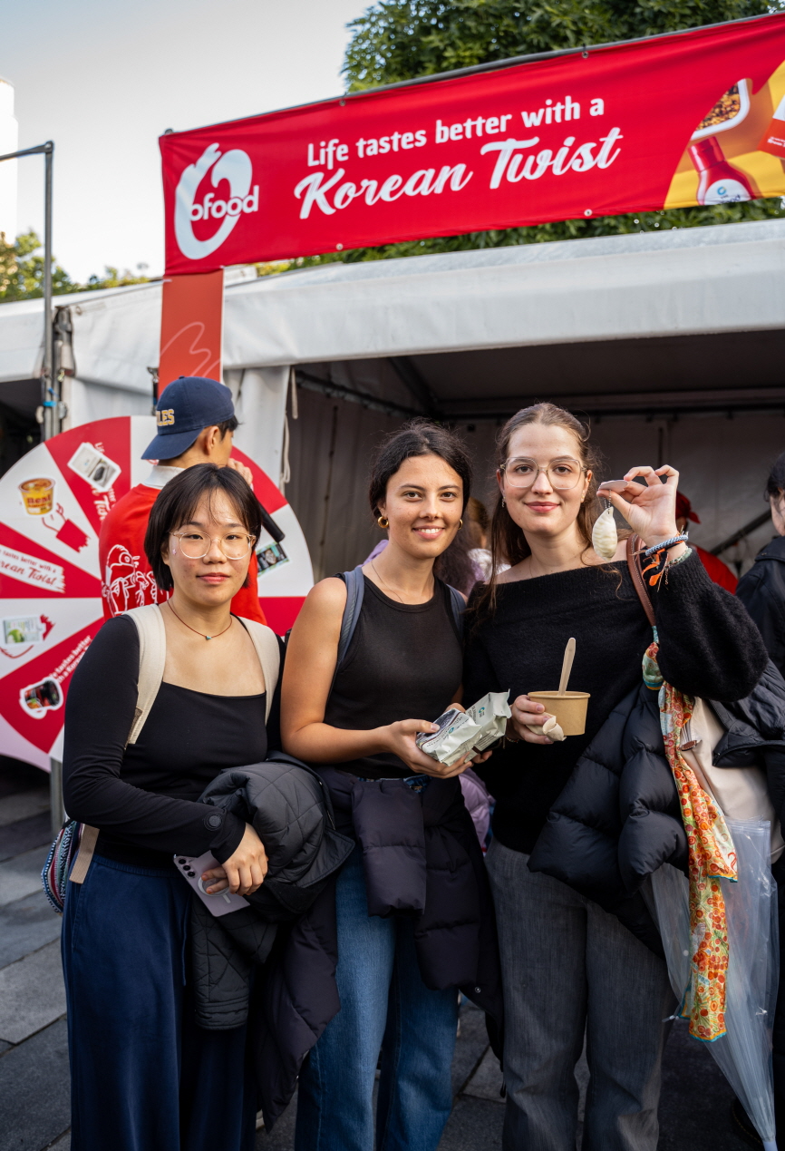 대상 오푸드, 호주 대학 축제 참가