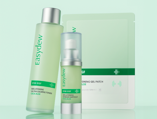 대웅제약 이지듀, 기미·열감 동시에 잡는 ‘이지듀 시카알로에 여름 에디션’ 3종 출시
