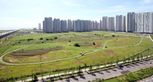 R2 부지 전경(사진 제공=인천 시청 출입 연합기자단)