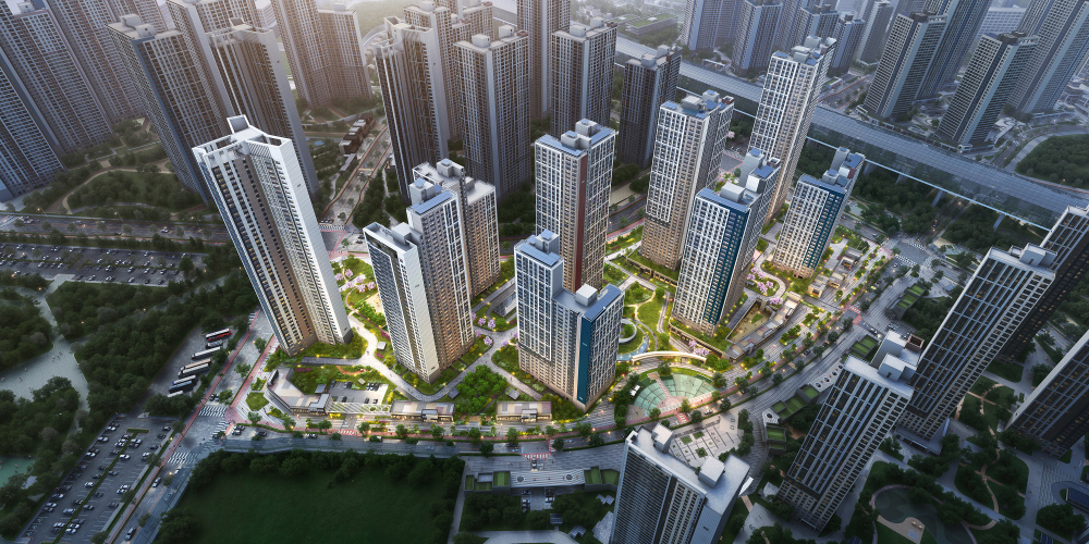 시티오씨엘 7단지 조감도.(사진=HDC현대산업개발)