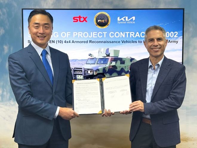 STX, 페루 FAME와 소형전술차량 공급 계약 체결