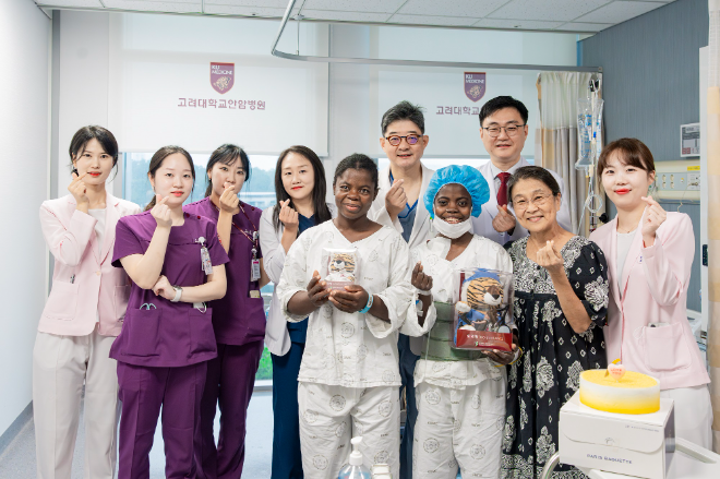 고려대 안암병원, 아프리카 최빈국 니제르 신부전 환아 수술 성공