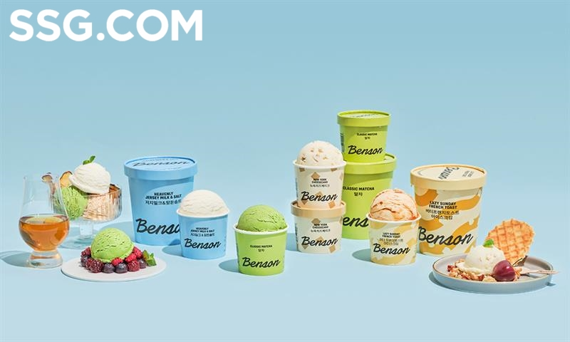 SSG닷컴, 미식관서 아이스크림 브랜드 ‘벤슨’ 선보인다