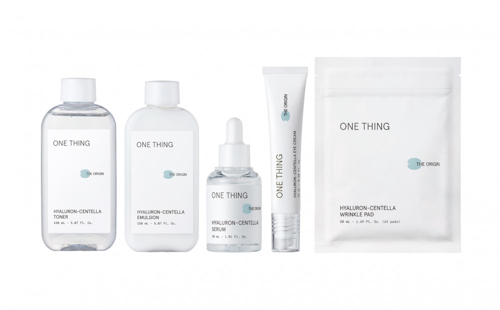 원씽(ONE THING), ‘디오리진 히알루론 병풀 라인’ 출시