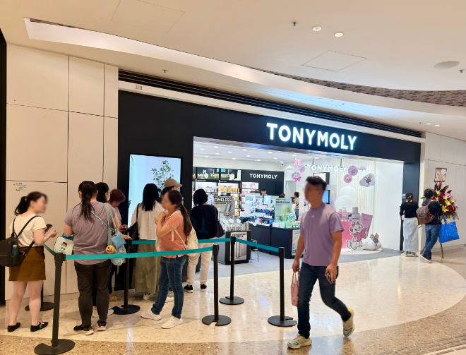 토니모리 홍콩 18호 매장.(사진= 토니모리)