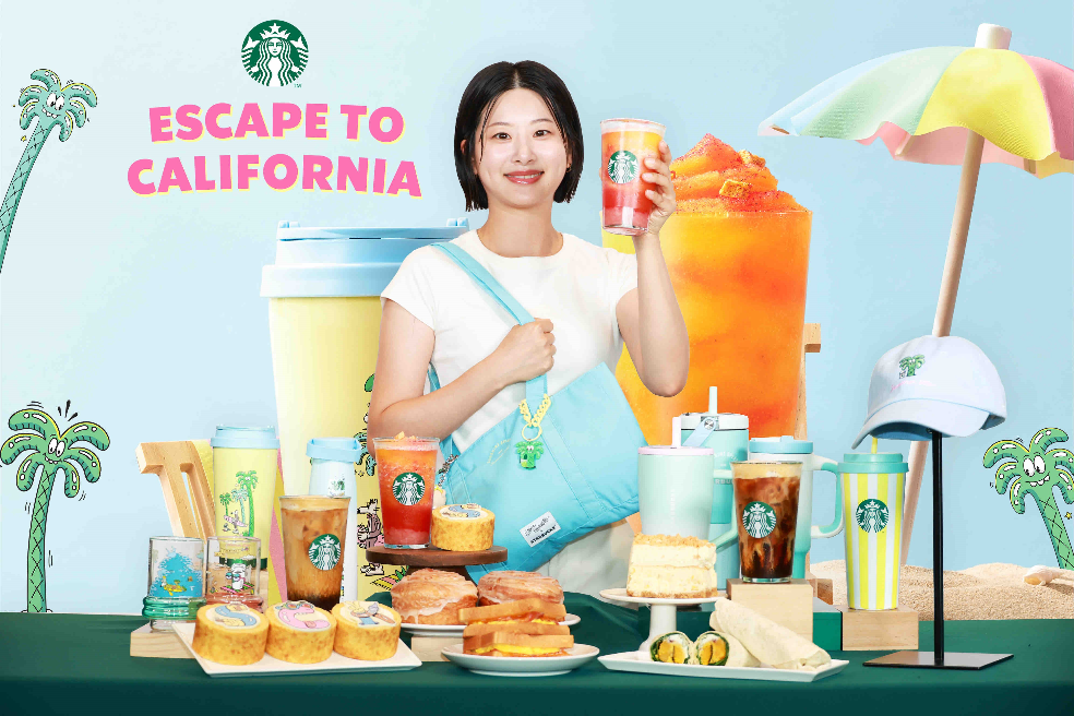 스타벅스 코리아, 스티븐 해링턴과 단독 콜라보 진행