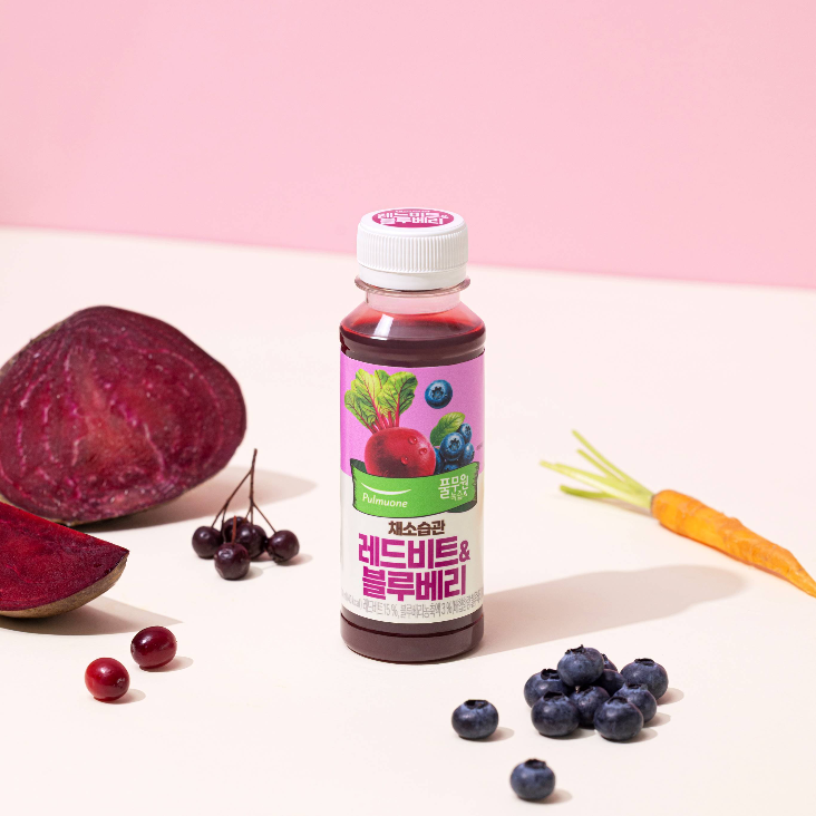 풀무원녹즙, ‘채소습관 레드비트&블루베리’ 선보여