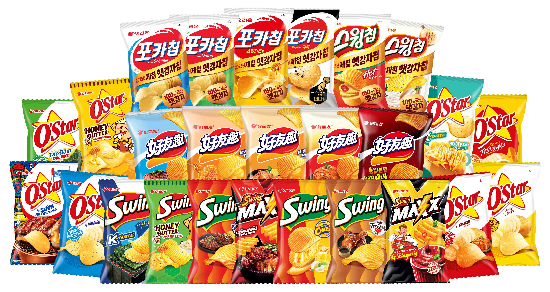 오리온 생감자 스낵, 글로벌 누적 매출액 4조 원 돌파