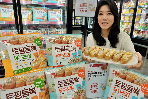 롯데마트, ‘토핑 듬뿍 유부초밥’ 판매 돌입