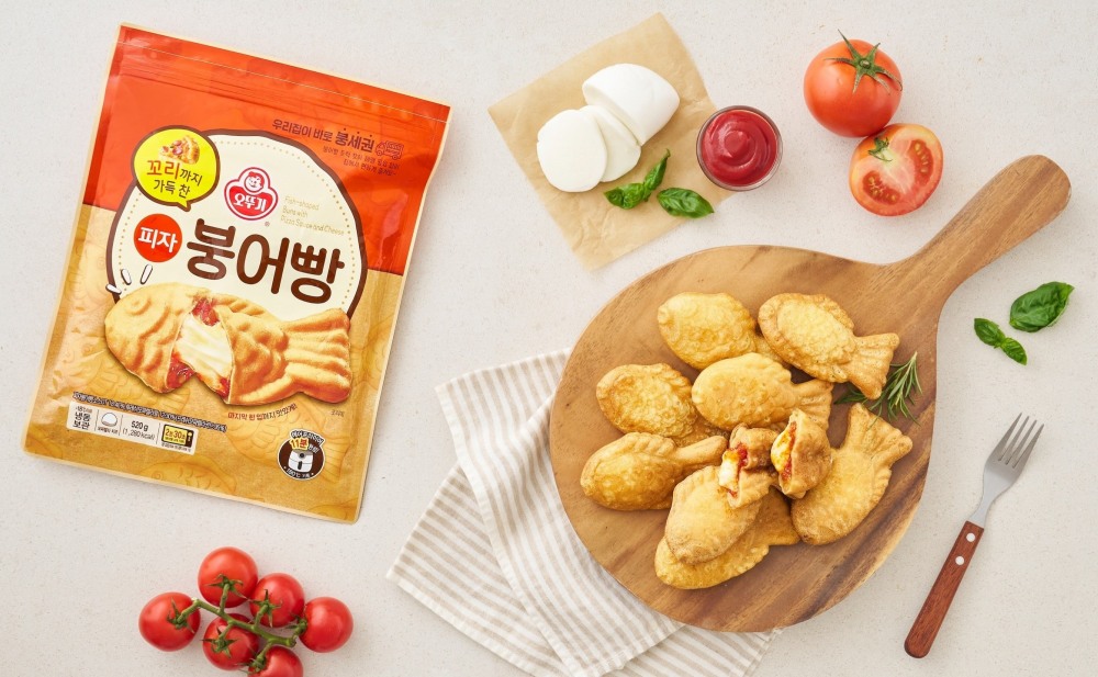 ㈜오뚜기, ‘꼬리까지 가득 찬 피자붕어빵’ 선보여