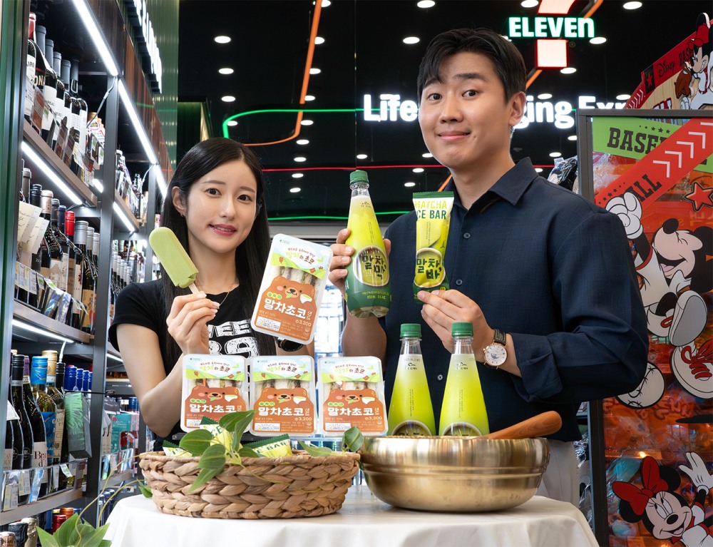 세븐일레븐, 말차맛 다양한 먹거리 출시