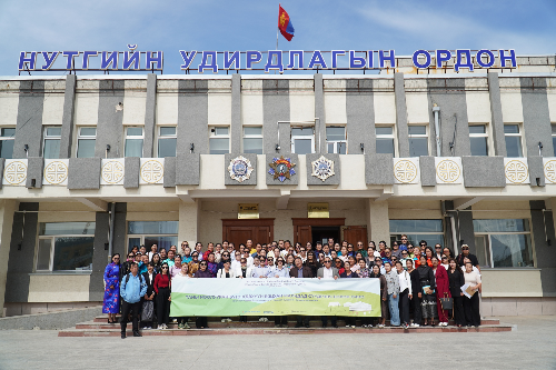 코오롱FnC, 몽골 유목민 대상 코오롱스포츠 타프 기부