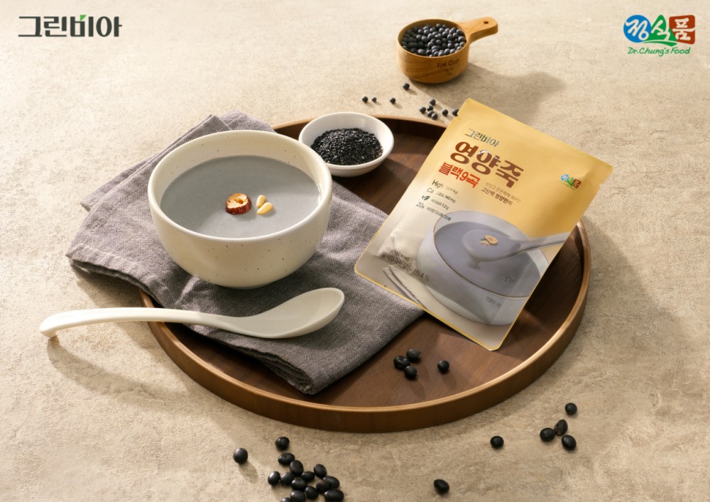 정식품, 신제품 ‘그린비아 영양죽 블랙9곡’ 선보여