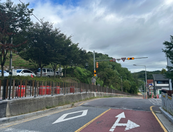 두마초 인근 보행환경 개선공사 완료