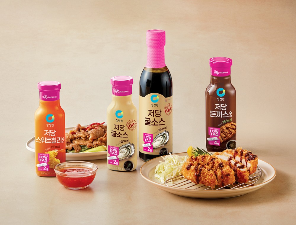 대상 청정원, ’LOWTAG’ 저당 소스 3종 선보여