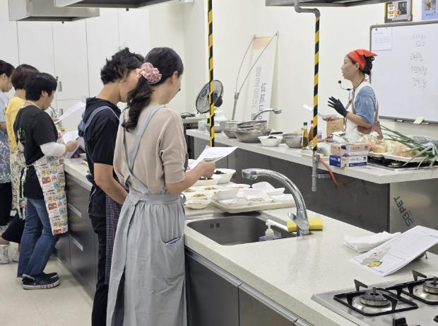 식문화 교육 사진