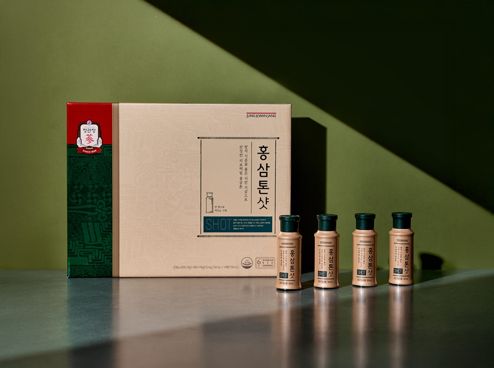 정관장, ‘홍삼톤샷’ 선보여