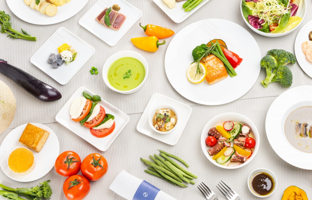 대한항공 신규 식사 조절식.(사진=대한항공)