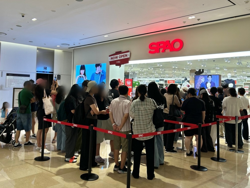 이랜드 스파오, ‘스타필드 하남점’ 대형 매장 선봬