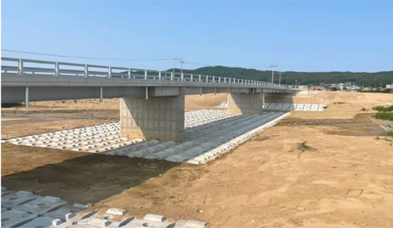 재가설 준공된 단월교 (사진=송석준 의원실)