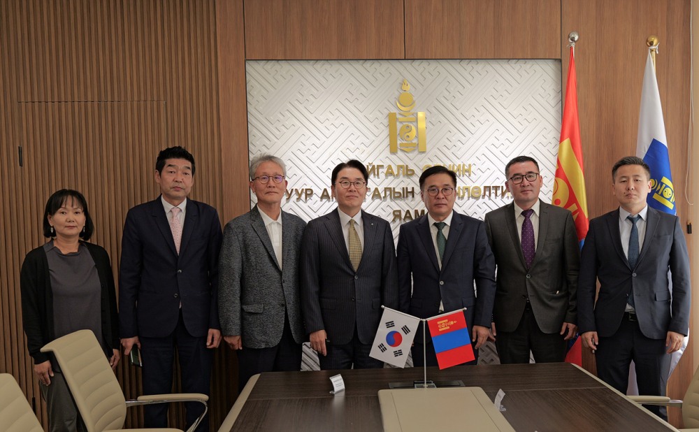 유한킴벌리-몽골 환경부, 10억 그루 나무심기 기여