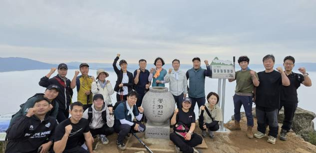 양구군, 봉화산에 '산악 등정 계수기' 설치...전국 최초