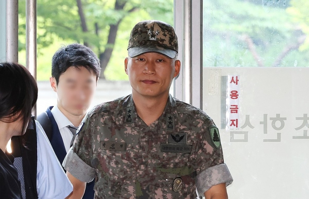 해병특검 출석하는 박진희 전 군사보좌관(사진=연합뉴스)