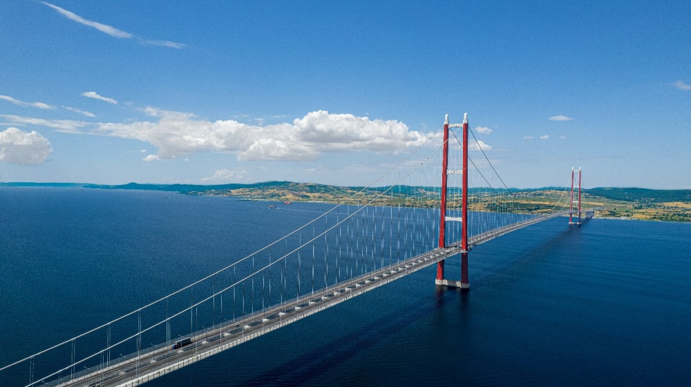 차나칼레 대교.(사진=DL이앤씨)